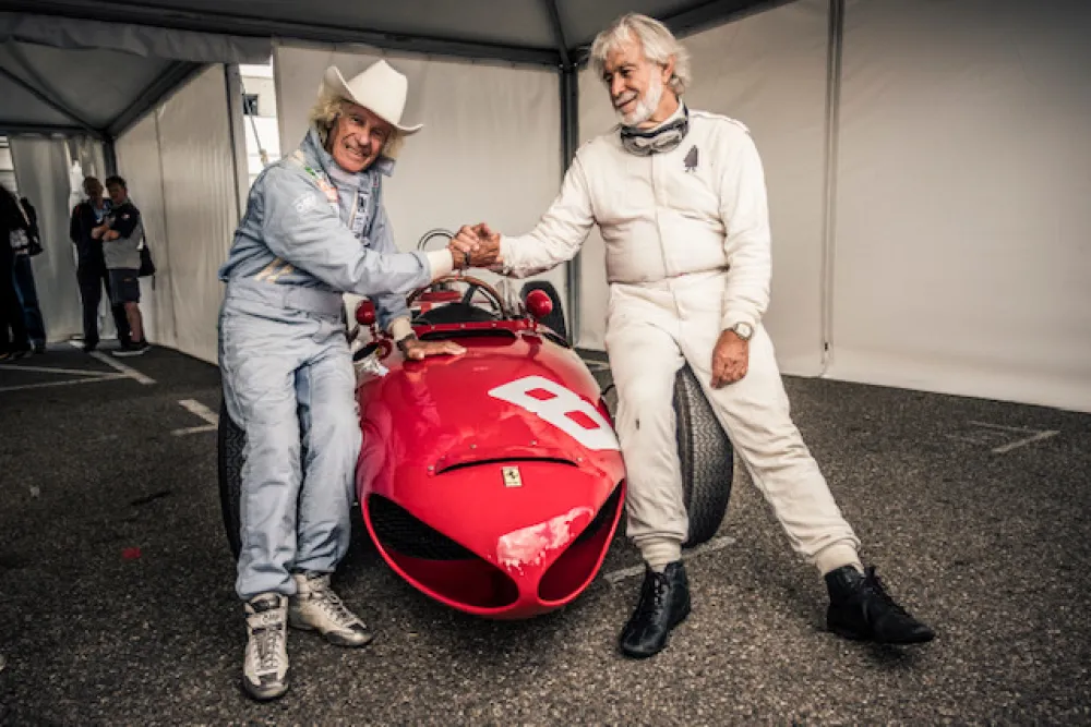 Arturo Merzario & the Ferrari 156 Dino